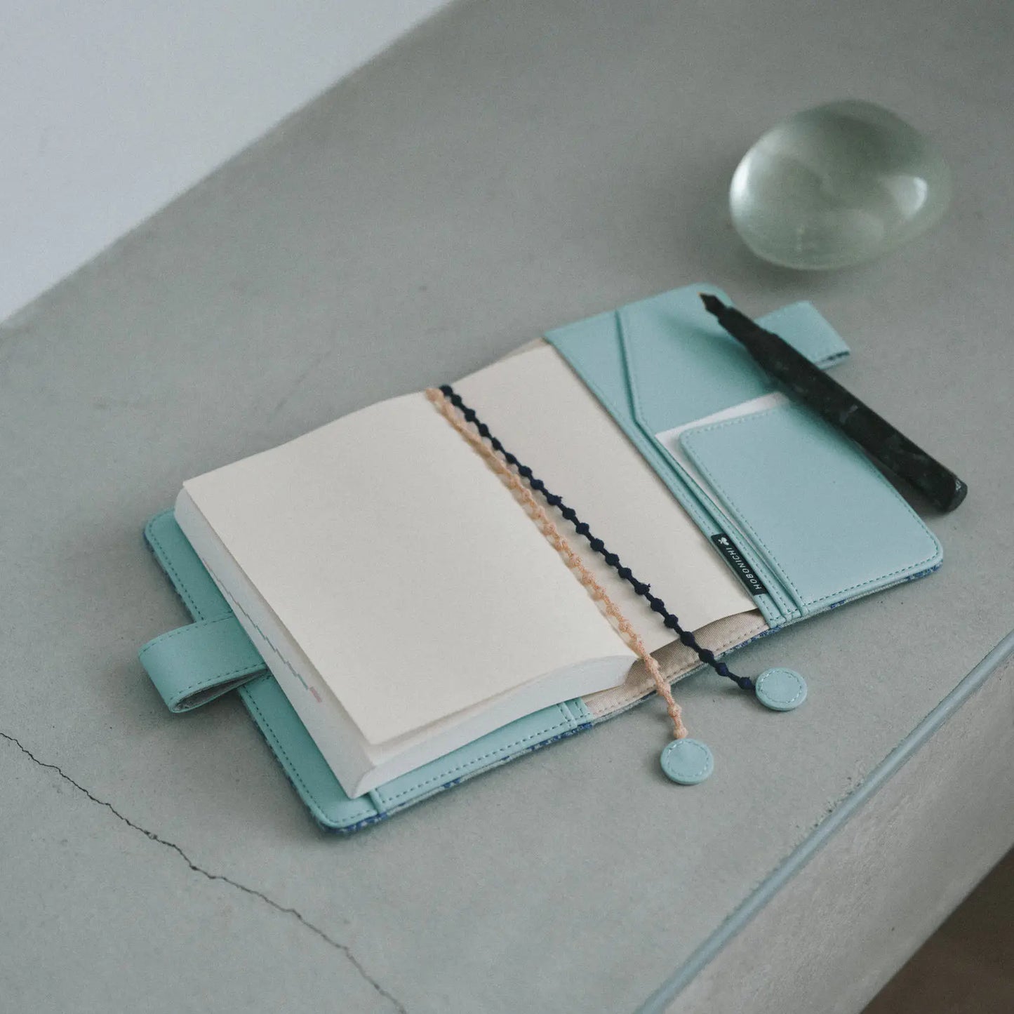 minä perhonen: felice (Blue) [Hobonichi Original (A6) Techo Cover] (Cover Only)