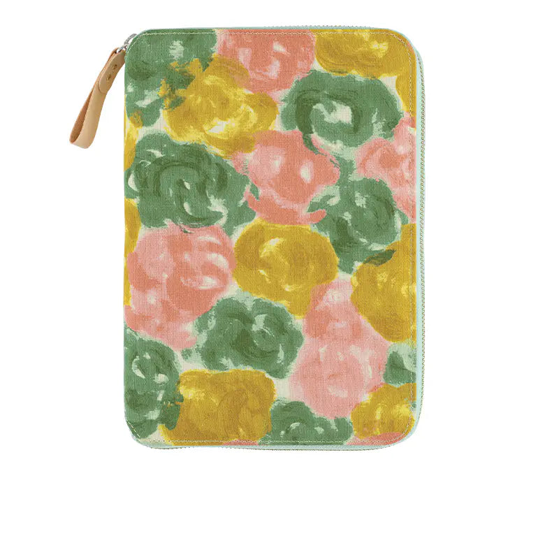 minä perhonen: glass flower (Pink Mix)  [Hobonichi Cousin (A5) Techo Cover] (Cover Only)
