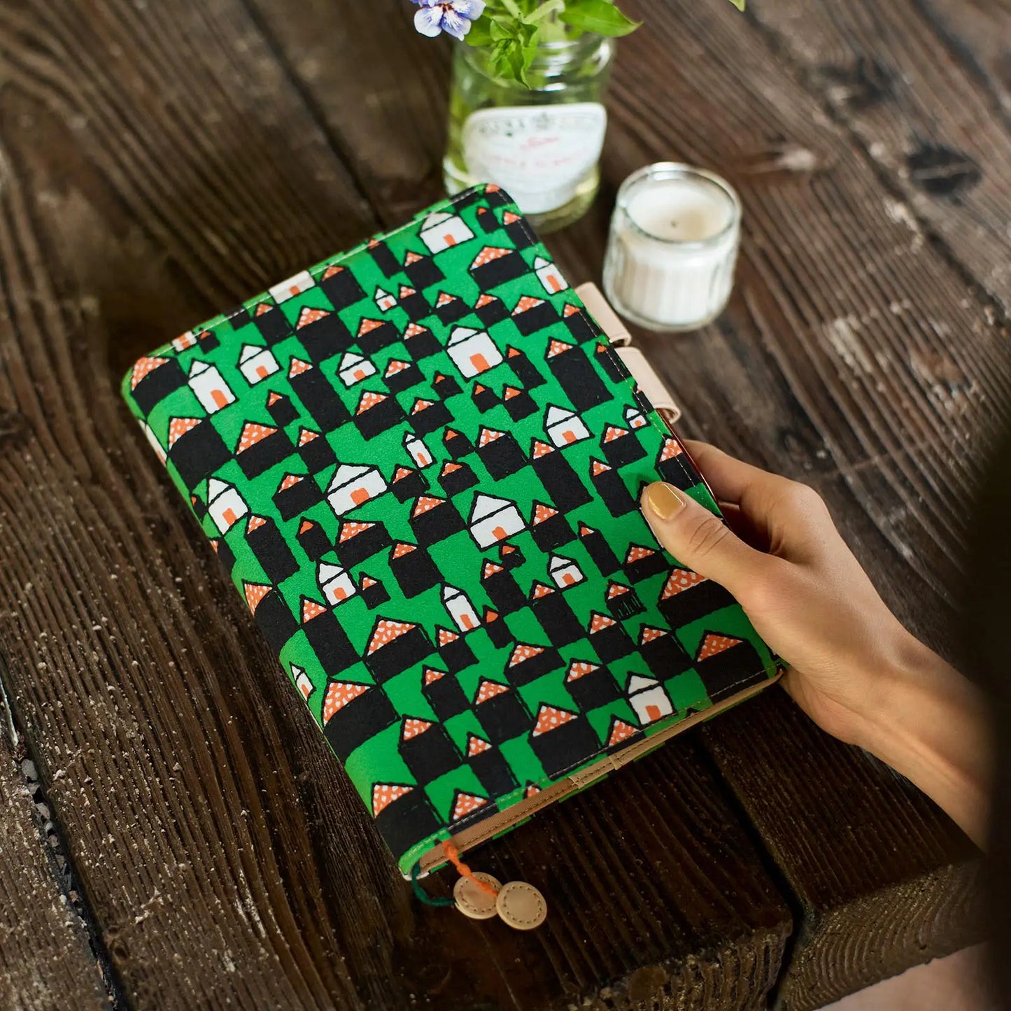 minä perhonen: hütte [Hobonichi Cousin (A5) Techo Cover] (Cover Only)