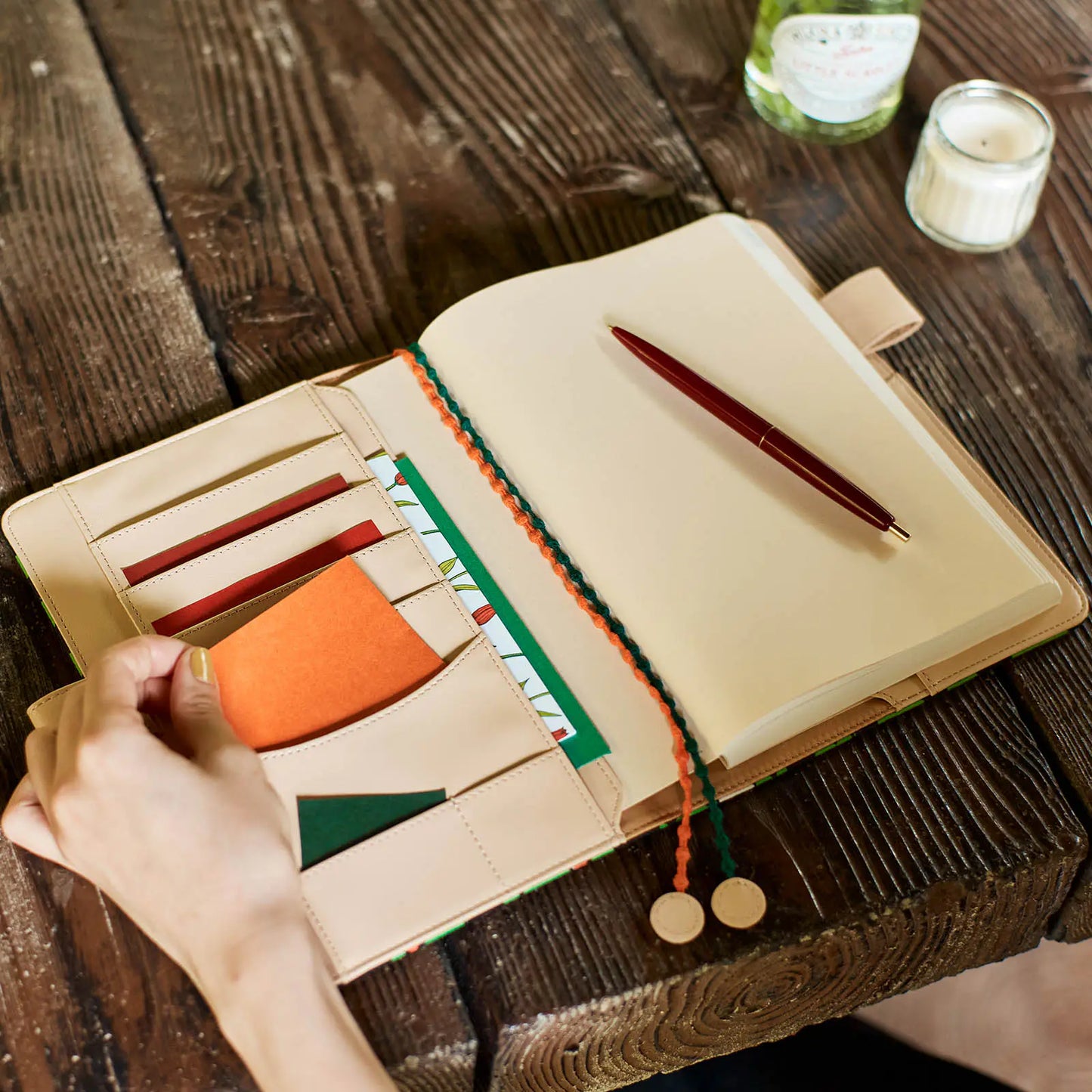 minä perhonen: hütte [Hobonichi Cousin (A5) Techo Cover] (Cover Only)