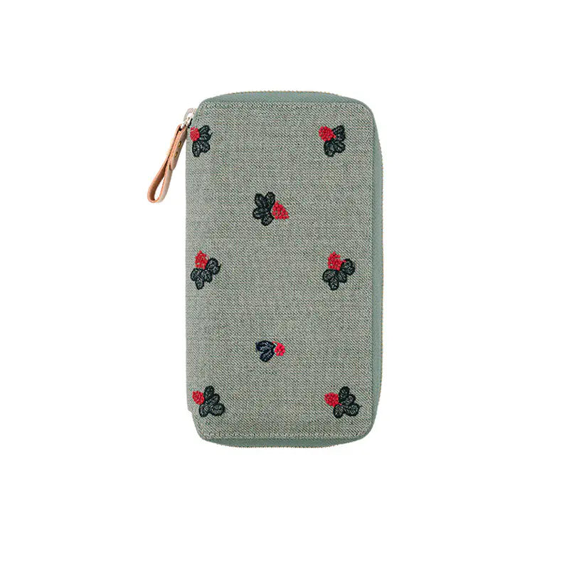 minä perhonen: light berry (Green) [Hobonichi Weeks Cover] (Cover Only)