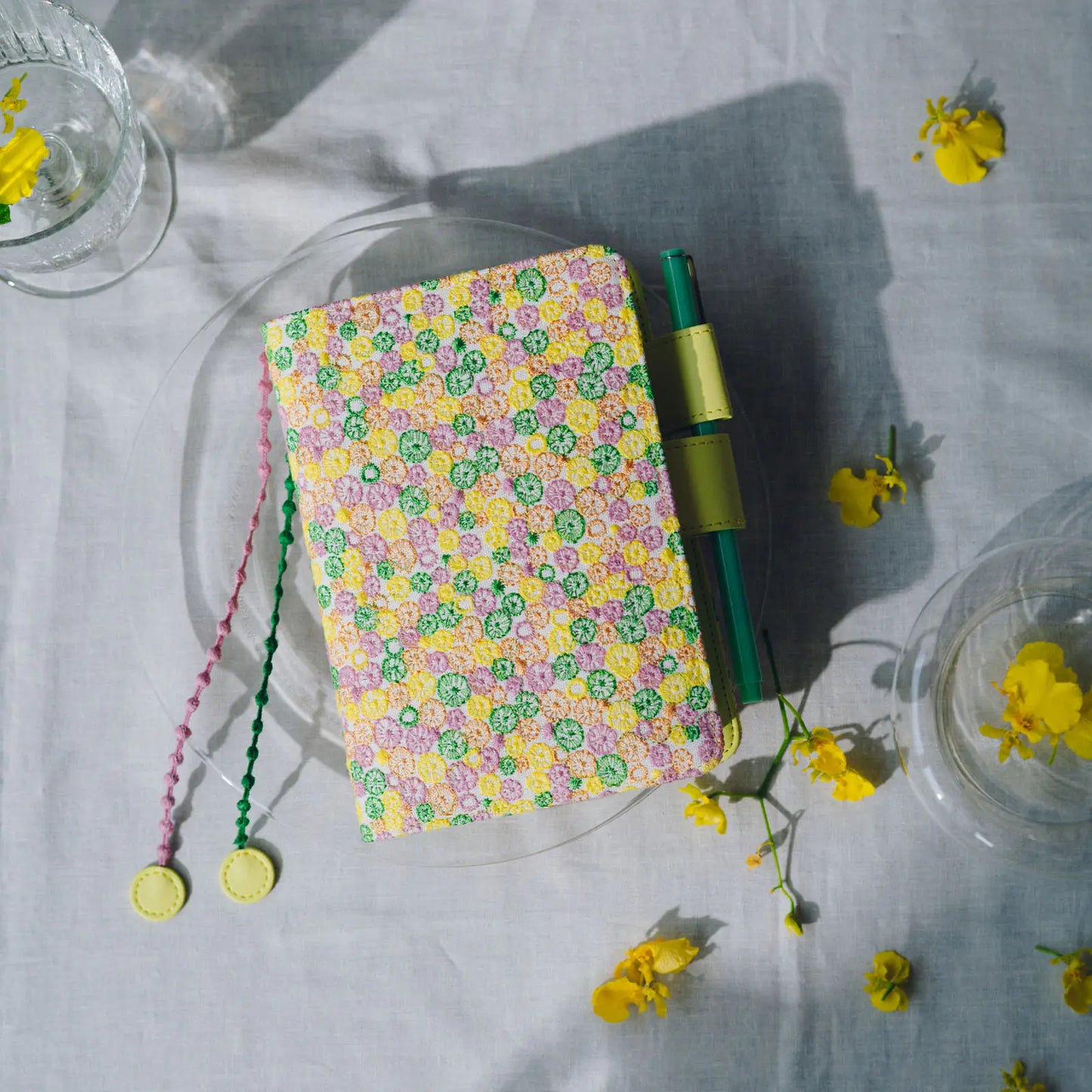 minä perhonen: skyful (Yellow) [Hobonichi Original (A6) Techo Cover] (Cover Only)