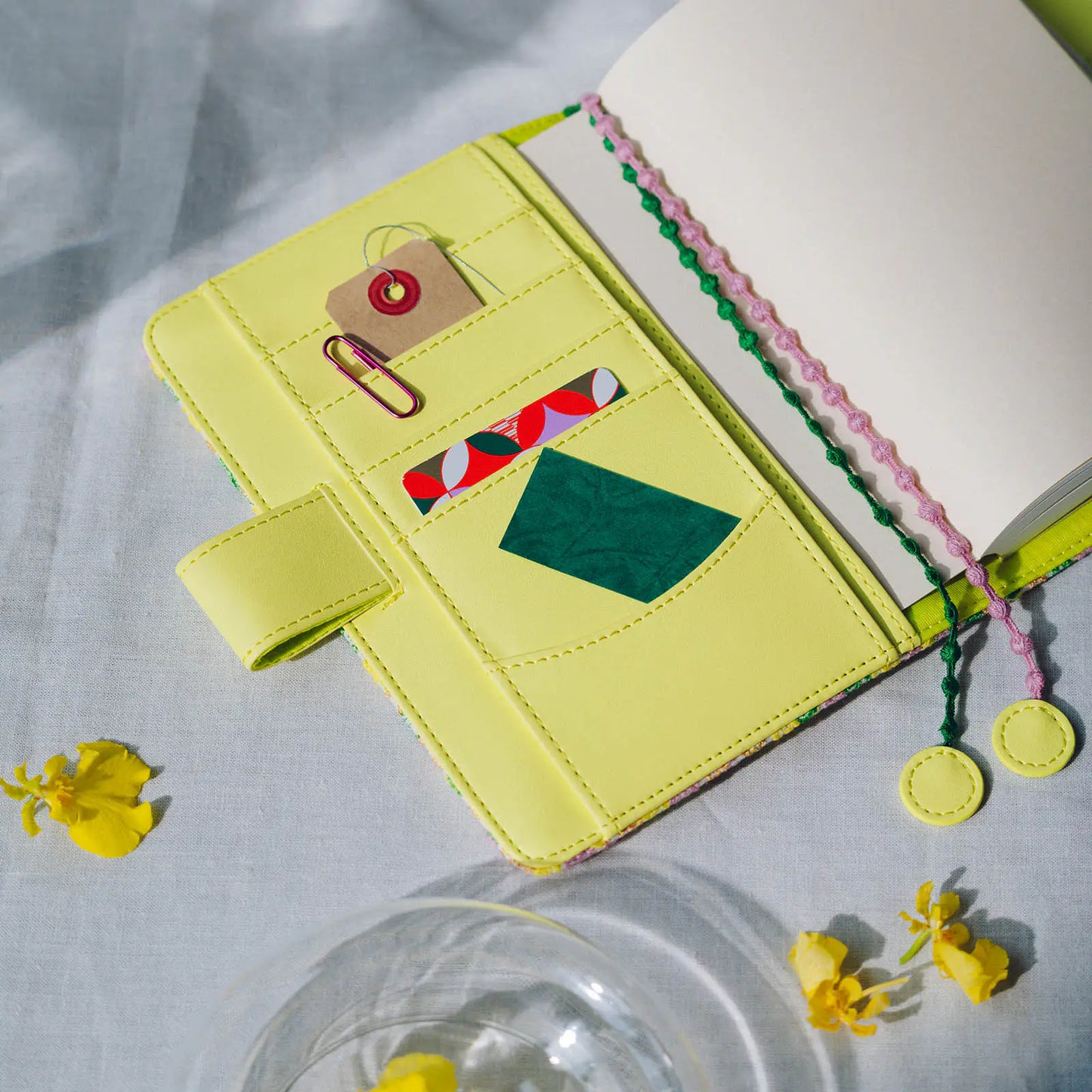 minä perhonen: skyful (Yellow) [Hobonichi Original (A6) Techo Cover] (Cover Only)