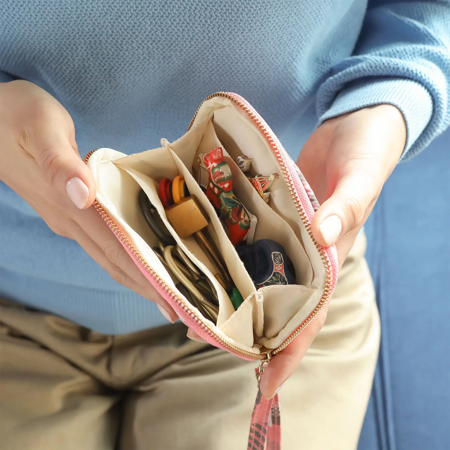 mt: Pink Mix Drawer Pouch Pocket,  Hobonichi Drawer Pouch Pocket