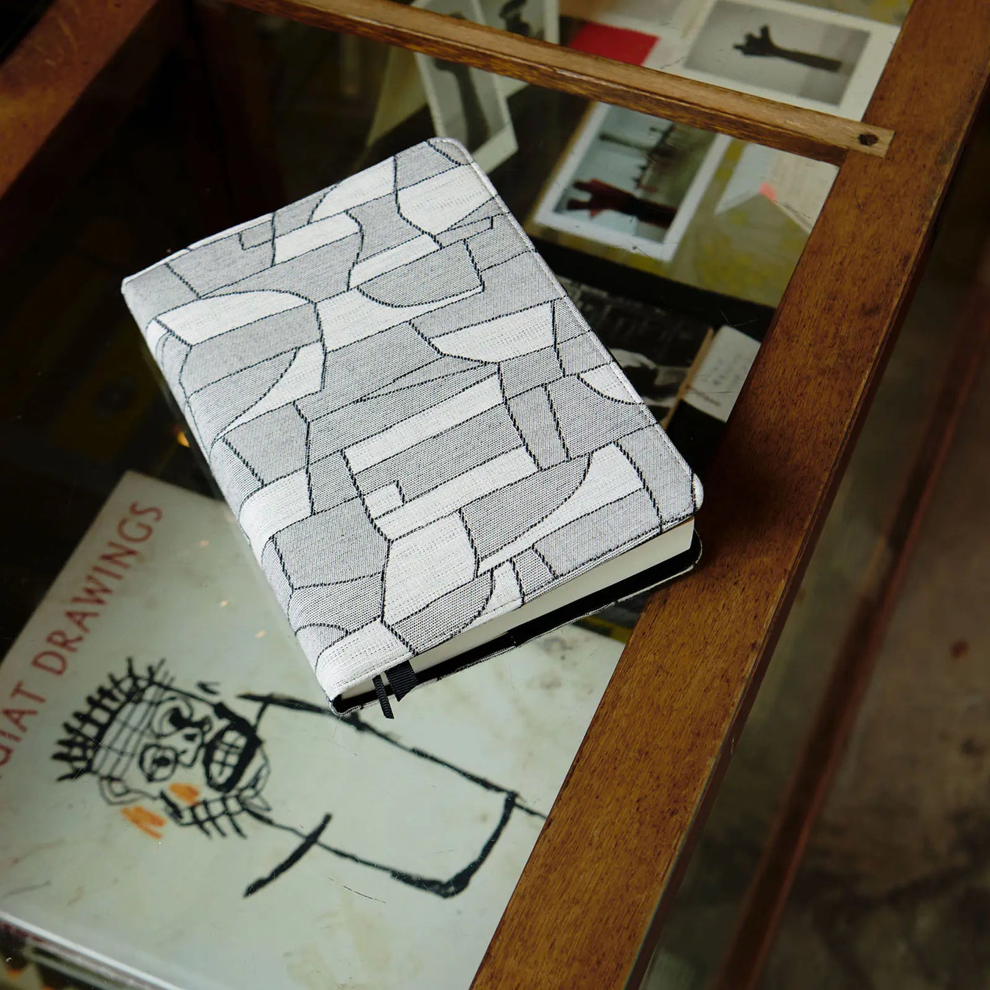 yuge fabric farm: Kagome Lattice Crest [Hobonichi Cousin (A5) Techo Cover] (Cover Only)